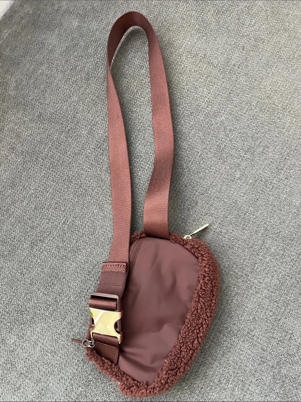 lululemon athletica Brown Sherpa Belt Bag